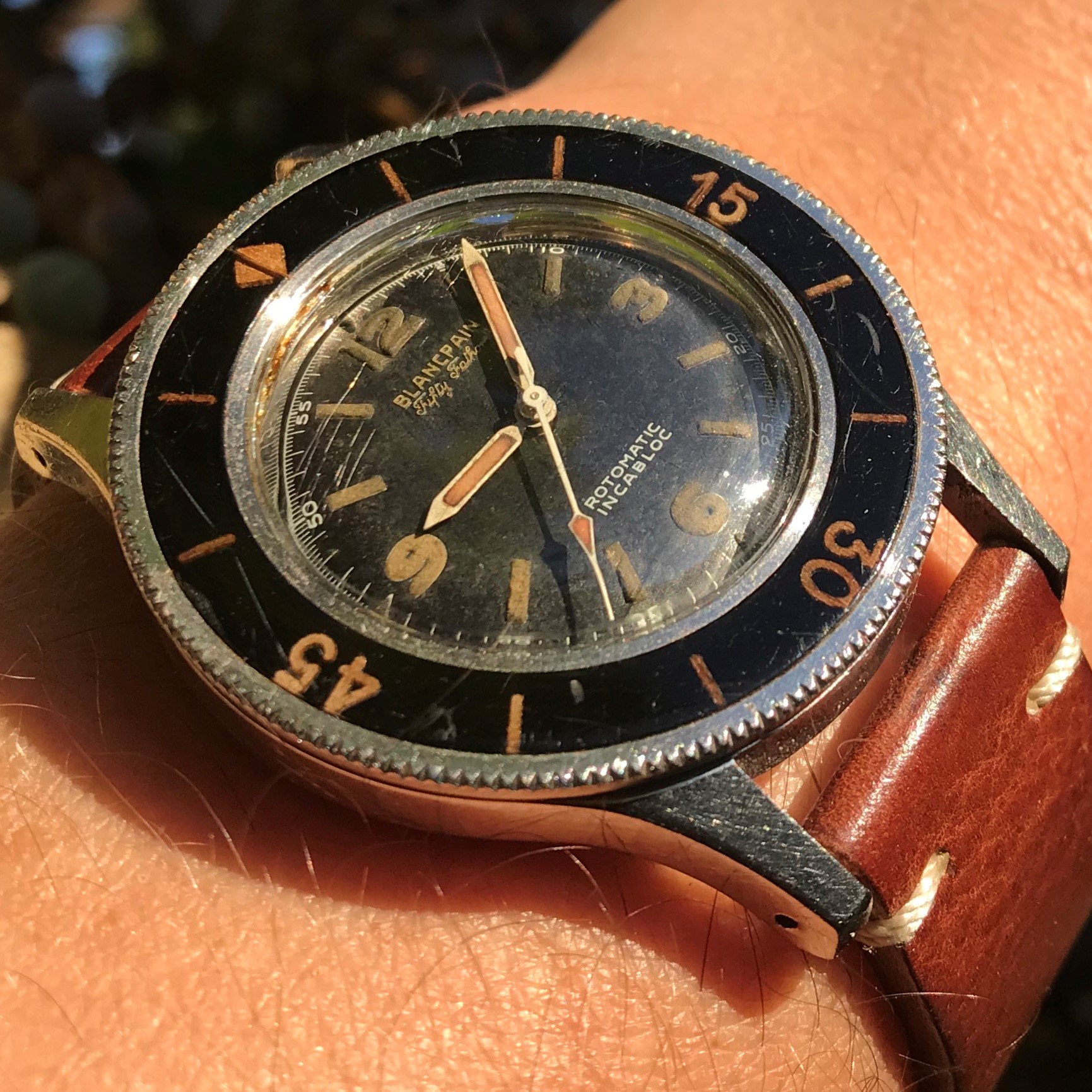 Vintage discount blancpain watches