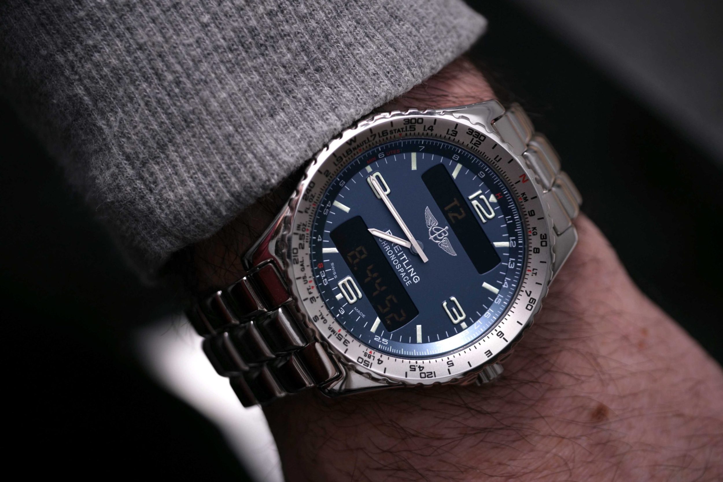 Owner Review: Breitling Chronospace - 90'S Digital Coolness