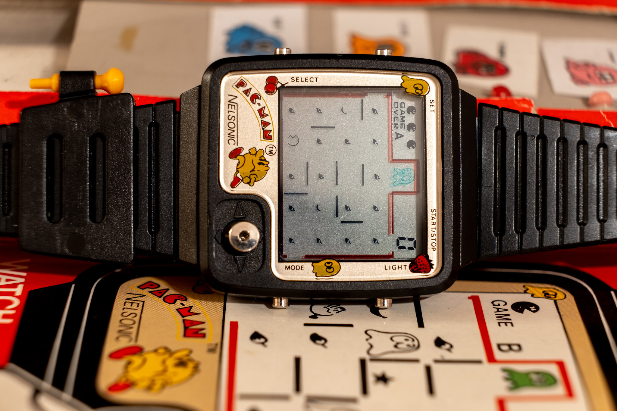 Owner Review Pac man Game Watch I the 80 s FIFTH WRIST