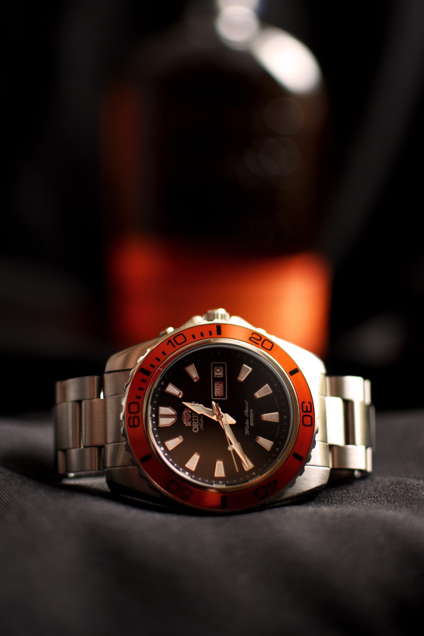 Orient mako sale xl orange