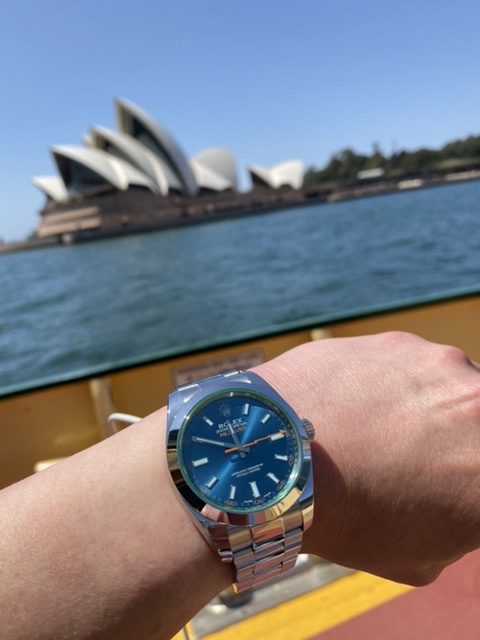 Milgauss z shop blue review