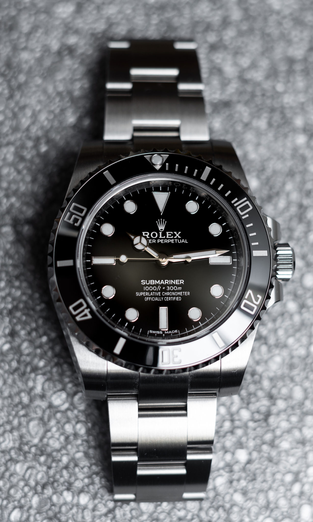 Rolex hotsell 114060 review