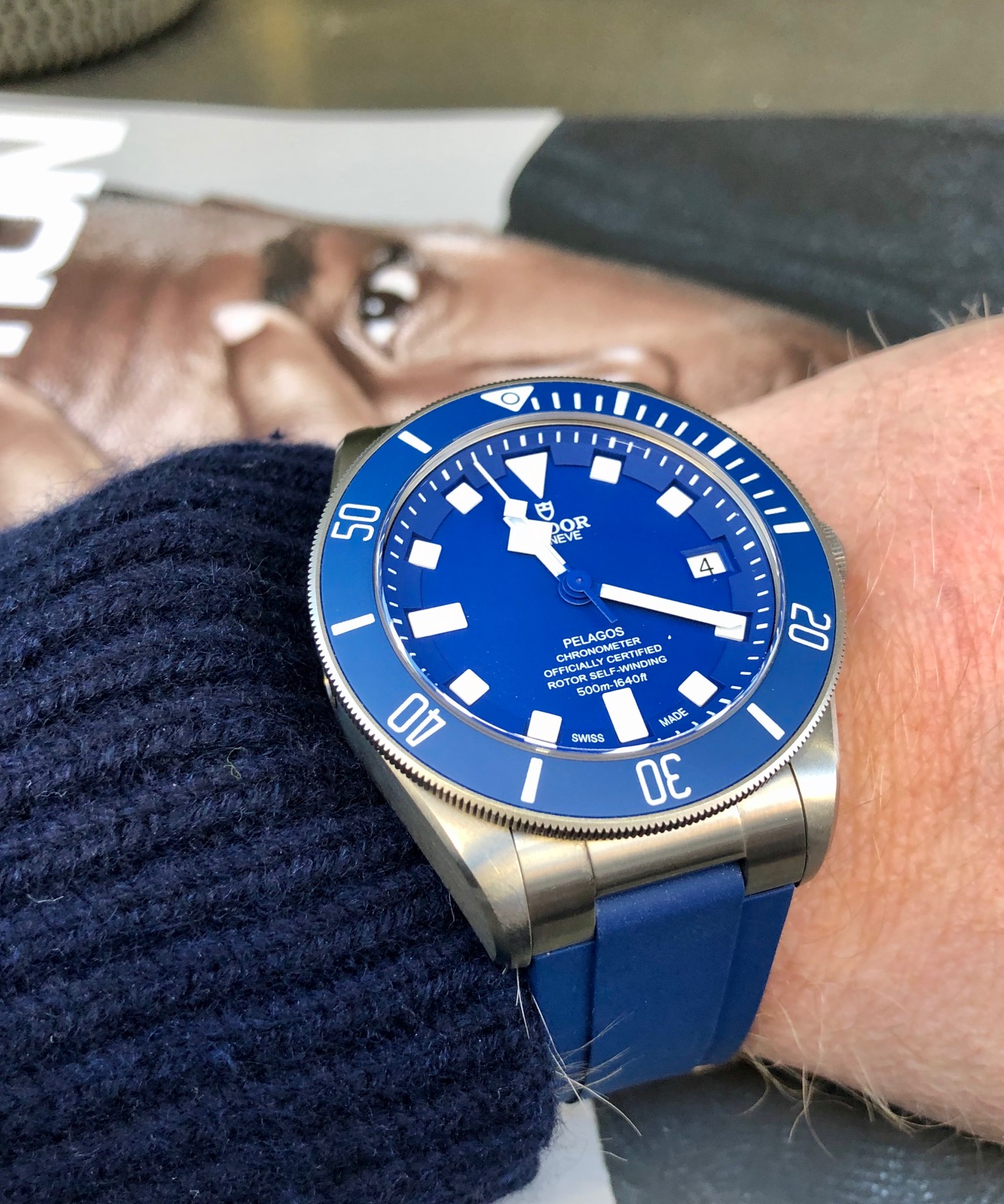 Tudor pelagos clearance blue