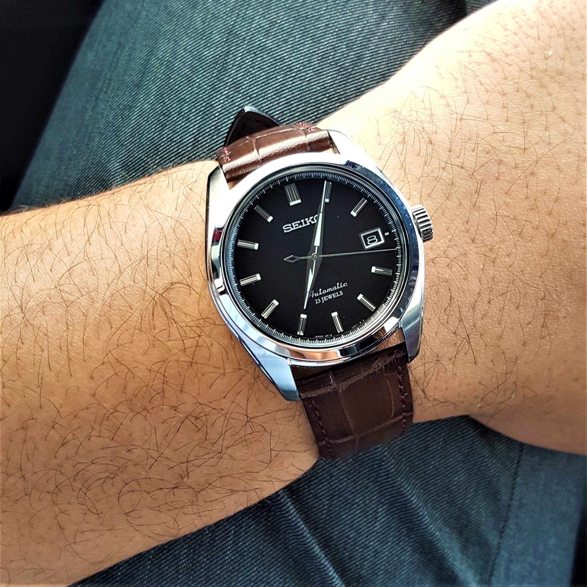 Seiko shop sarb leather