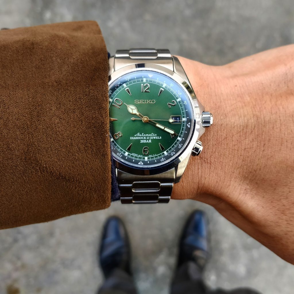 Bogholder trappe Rubin Owner Review: Seiko Alpinist Green SARB017 - FIFTH WRIST