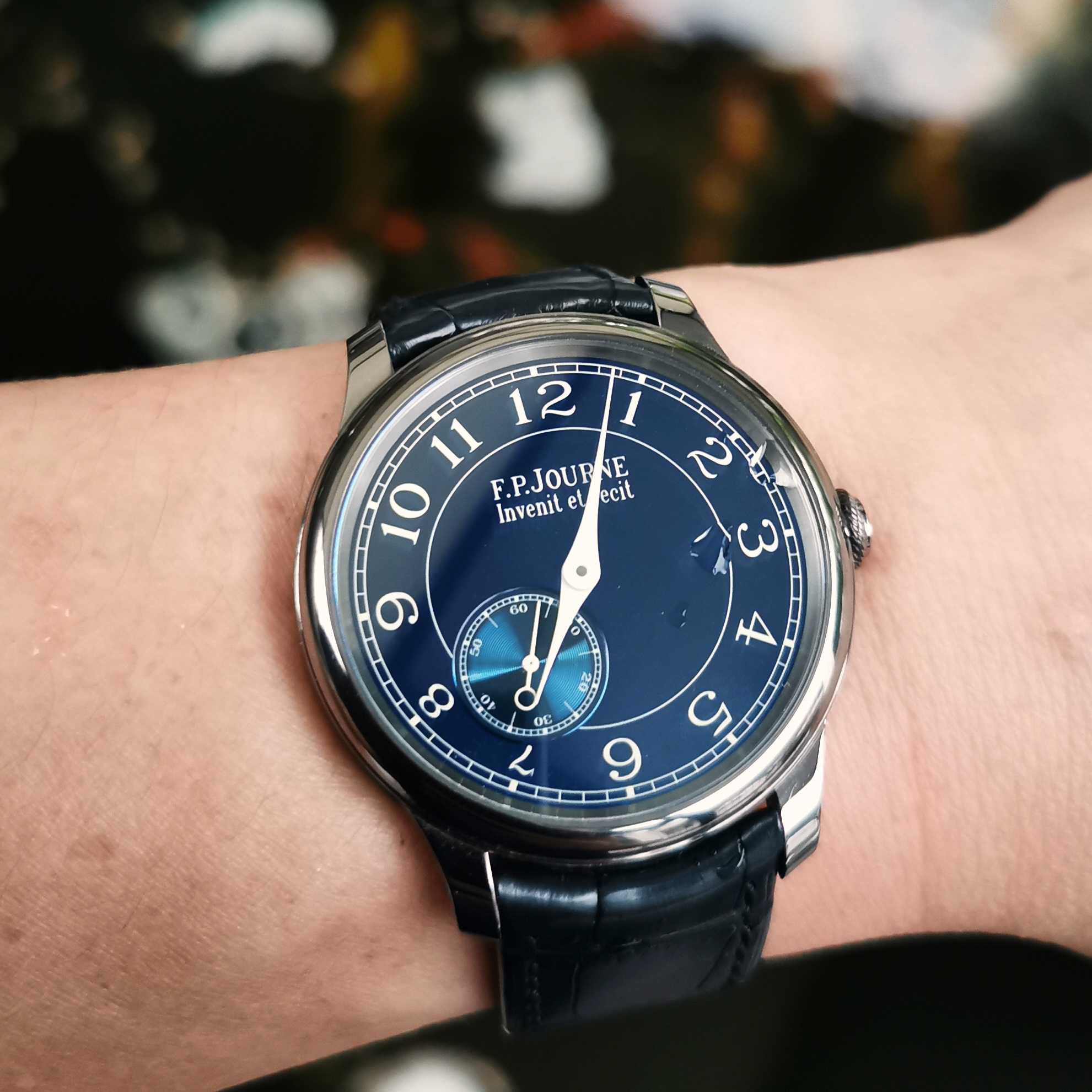 Owner Review: FP Journe Chronometre Bleu – 50 Shades Of Bleu