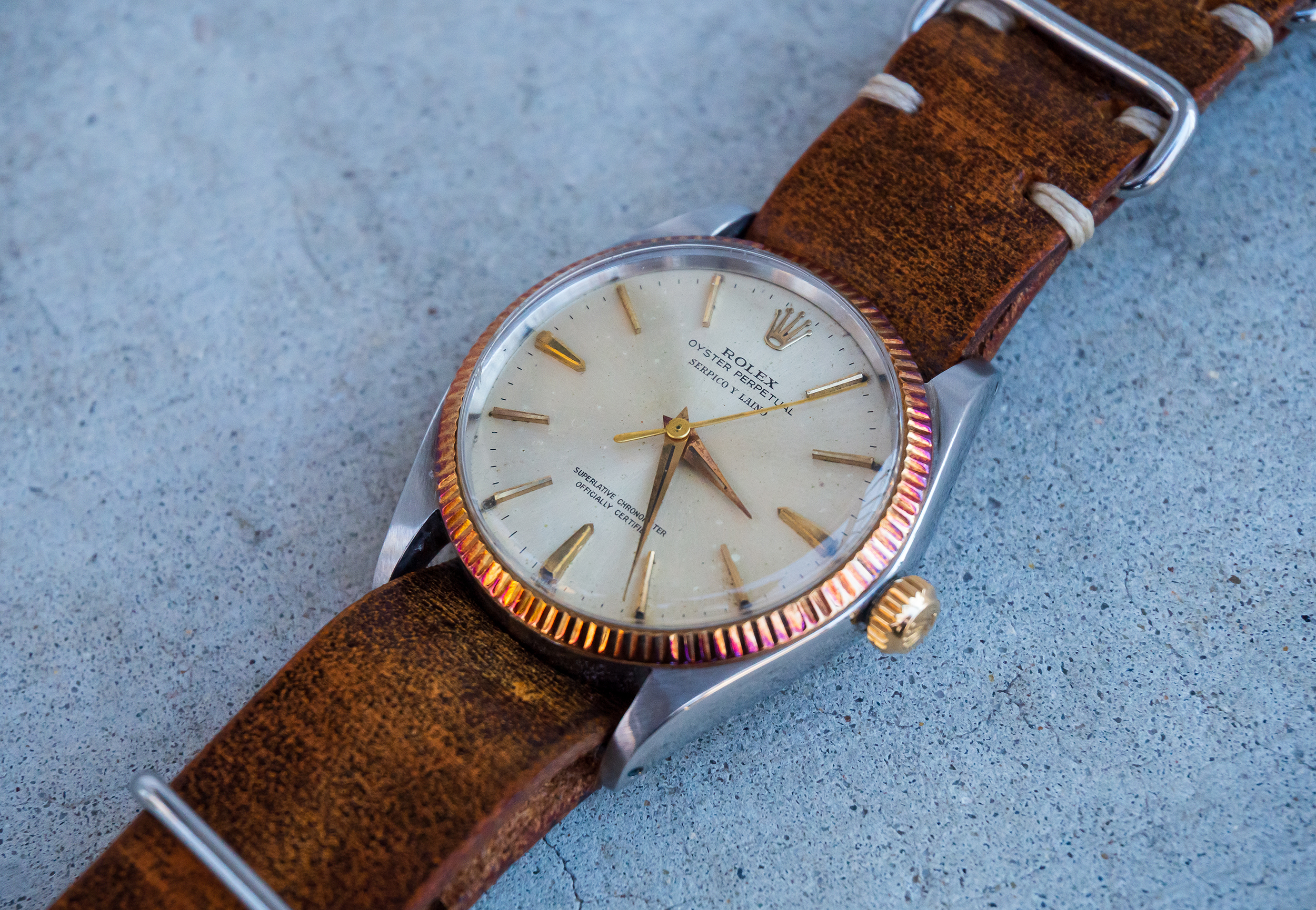 1964 Rolex Ref. 1005 - Two Brands are 