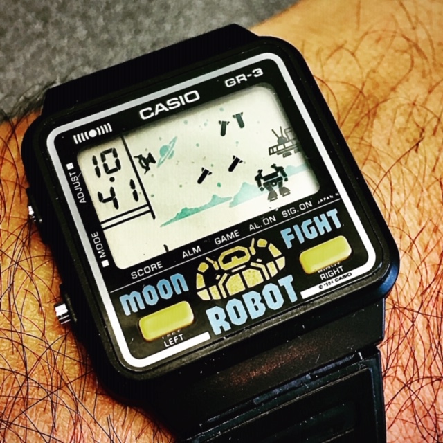 Casio GR3 Moon Fight Robot