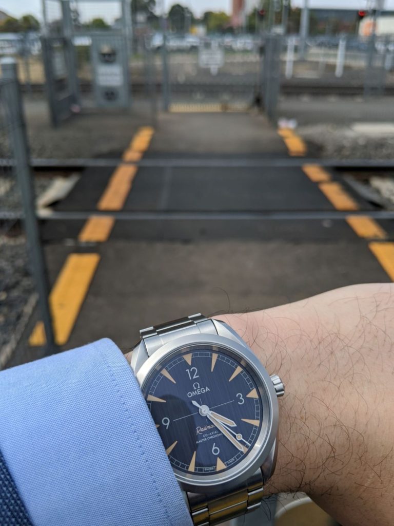 Omega 2024 railmaster size