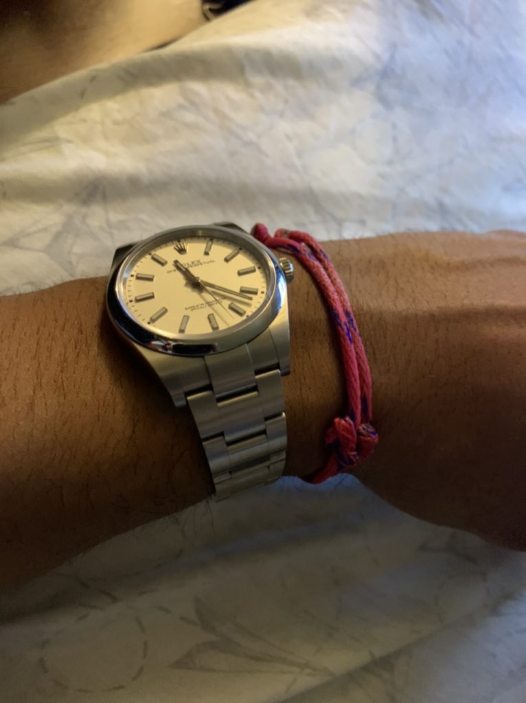 Oyster perpetual 39 on cheap wrist