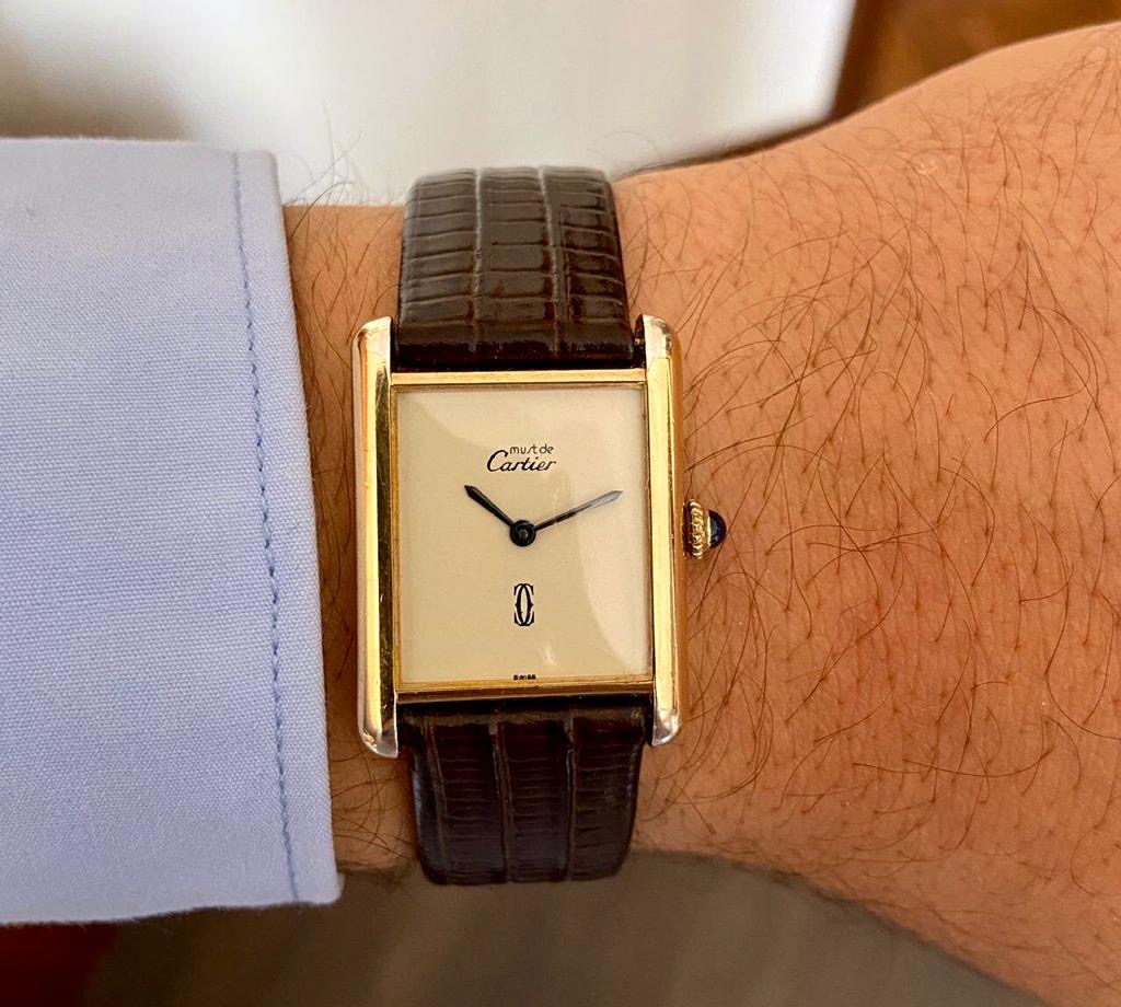 cartier tank must de cartier