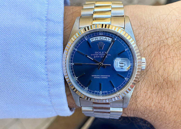 Rolex Day-Date 18239 White Gold 