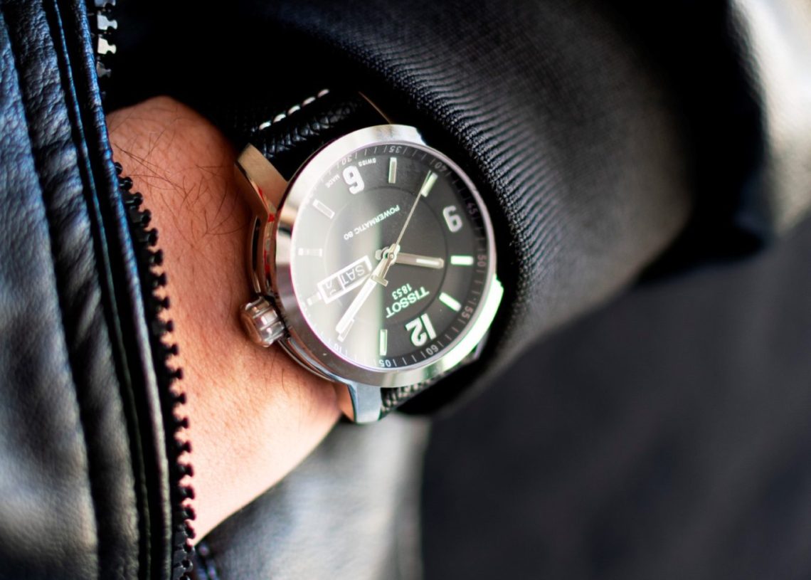 tissot prc 200 on wrist