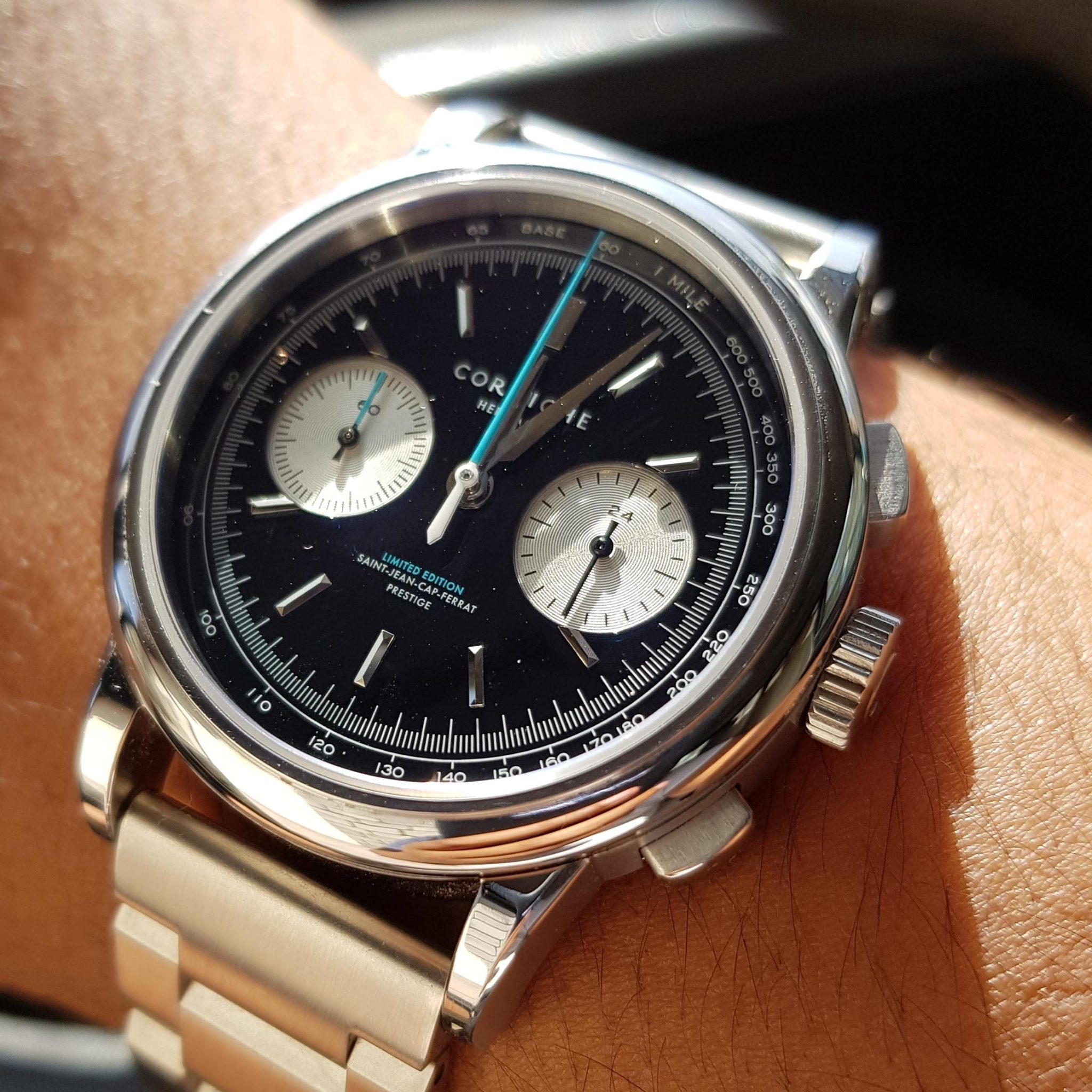 Owner Review: The only sun in the UK summer a Corniche Chronograph