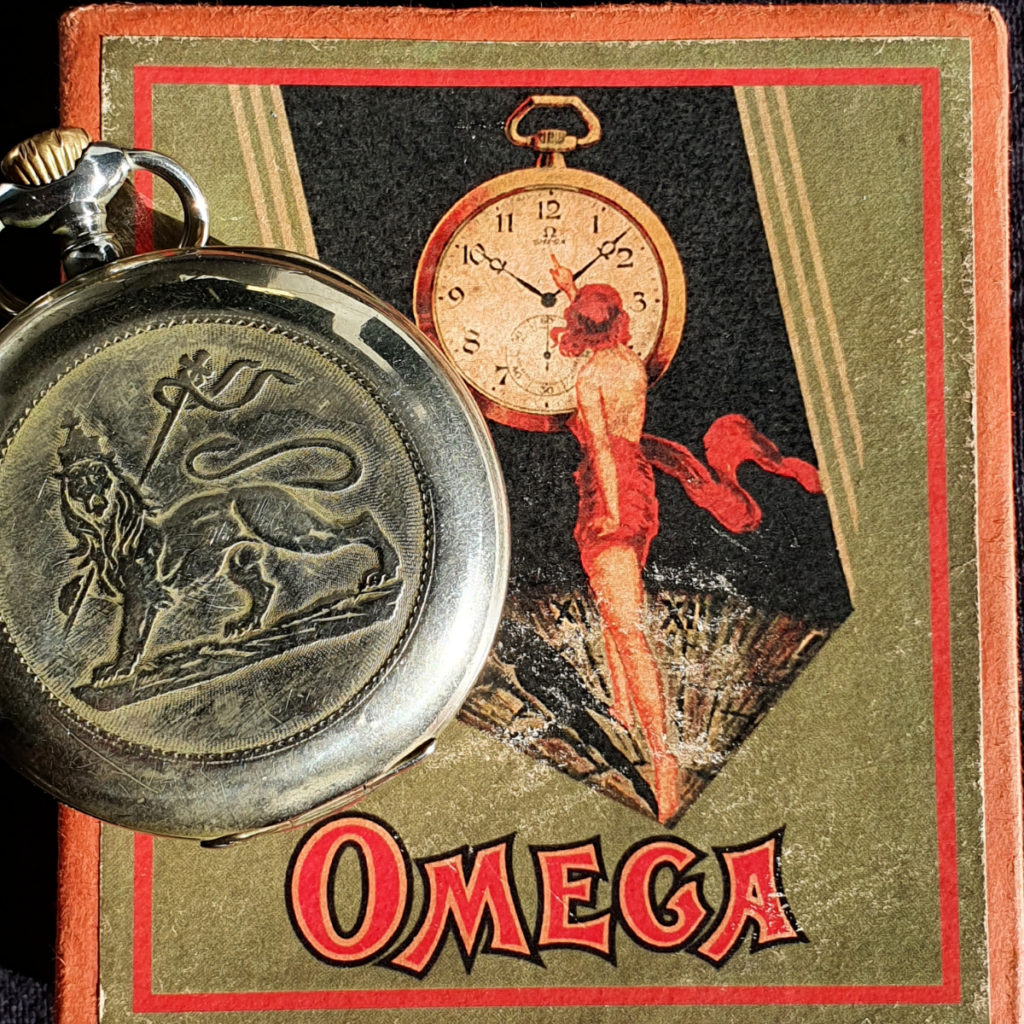 omega pocket watch history