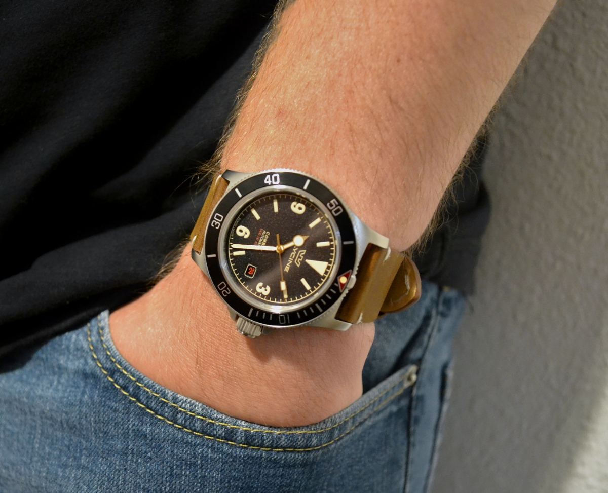 Owner Review Glycine Combat Sub Vintage A Black Bay 58 Alternative