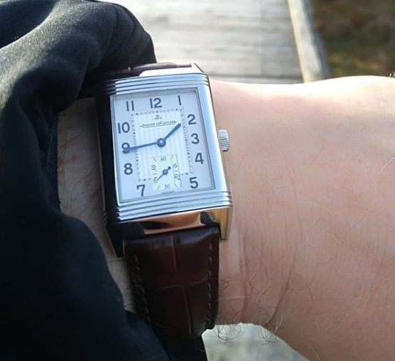 Jlc reverso on outlet wrist