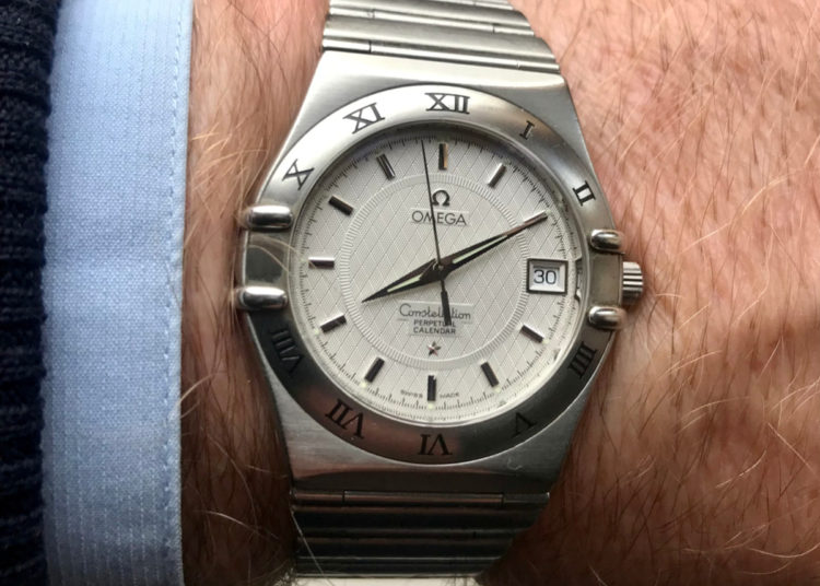 Omega constellation quartz 35mm price sale