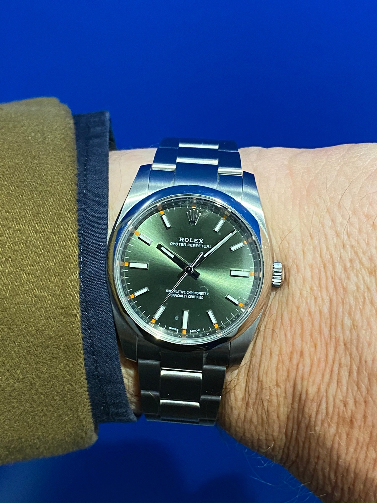 Oyster perpetual 34 clearance review