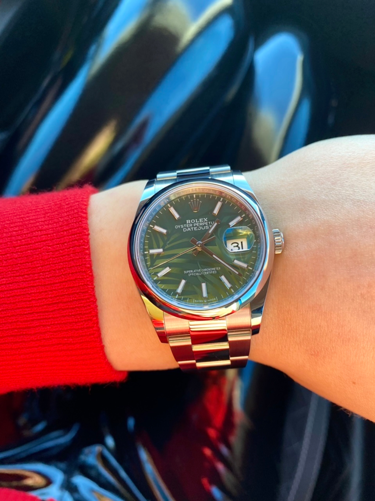 Owner Review: Rolex Datejust 36 Palm Dial - FIFTH WRIST