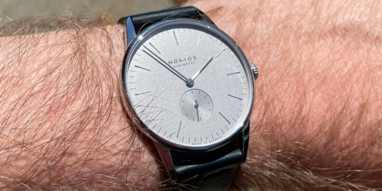 Owner review Nomos Orion Neomatik Silvercut FIFTH WRIST