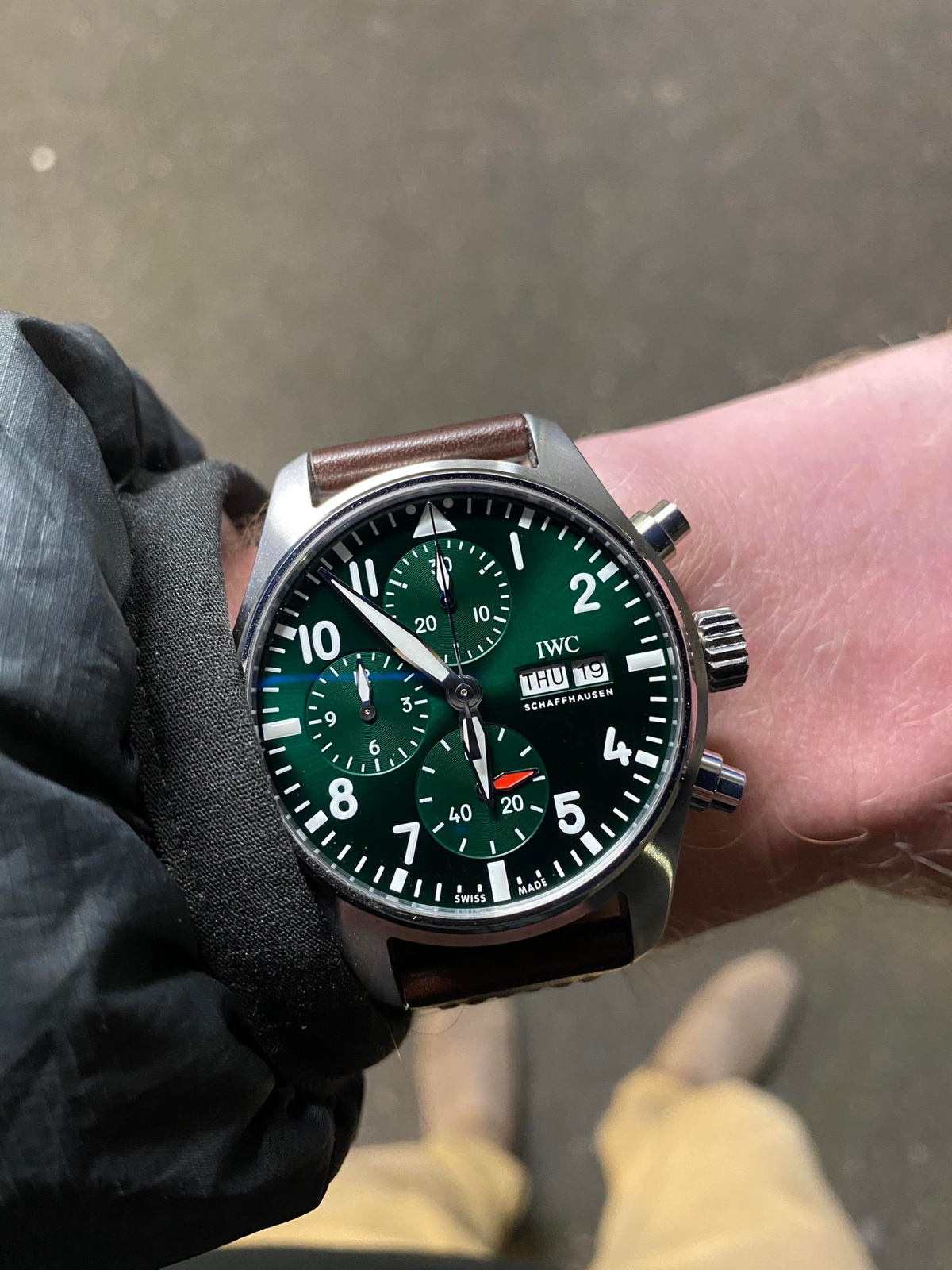 Iwc chronograph discount