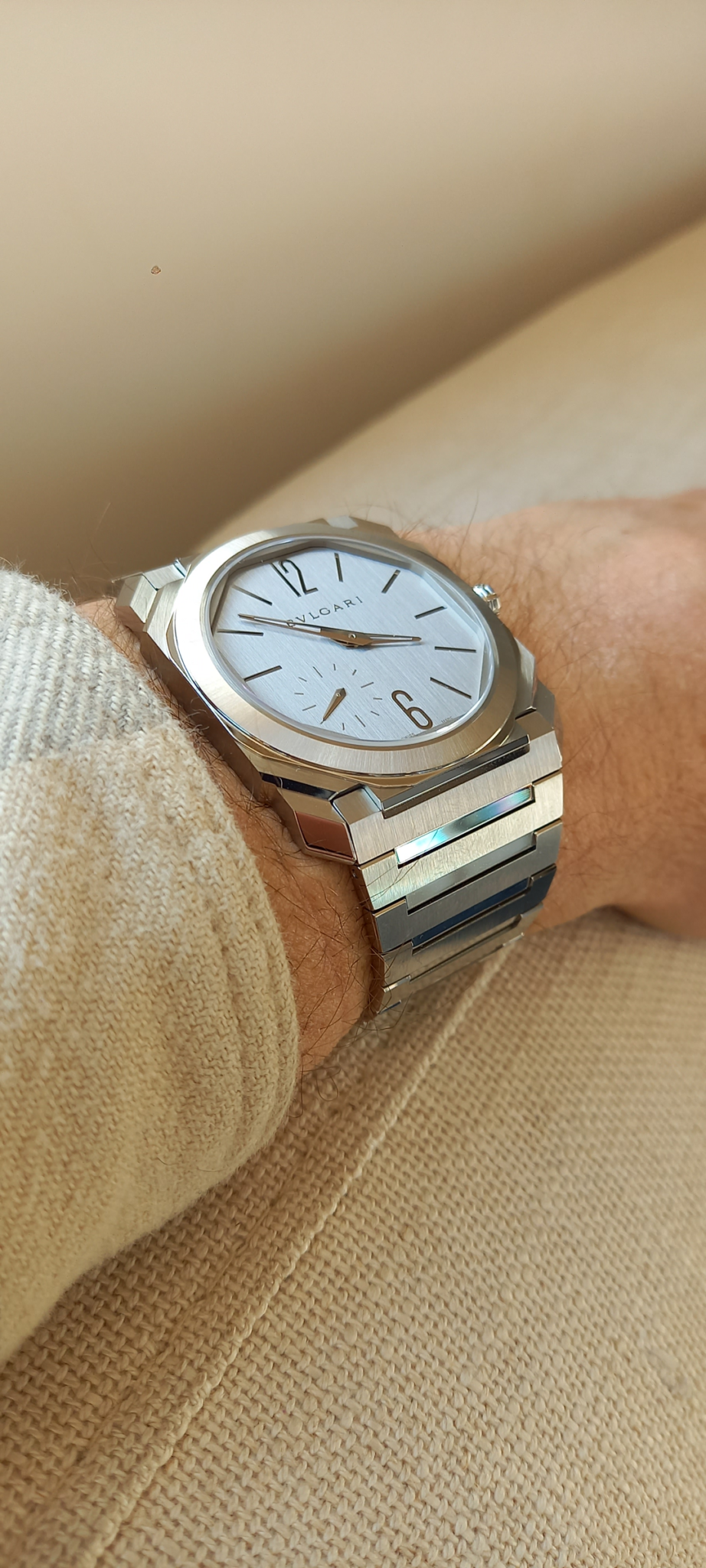 Bvlgari Men's Octo Automatic Wrist Watch