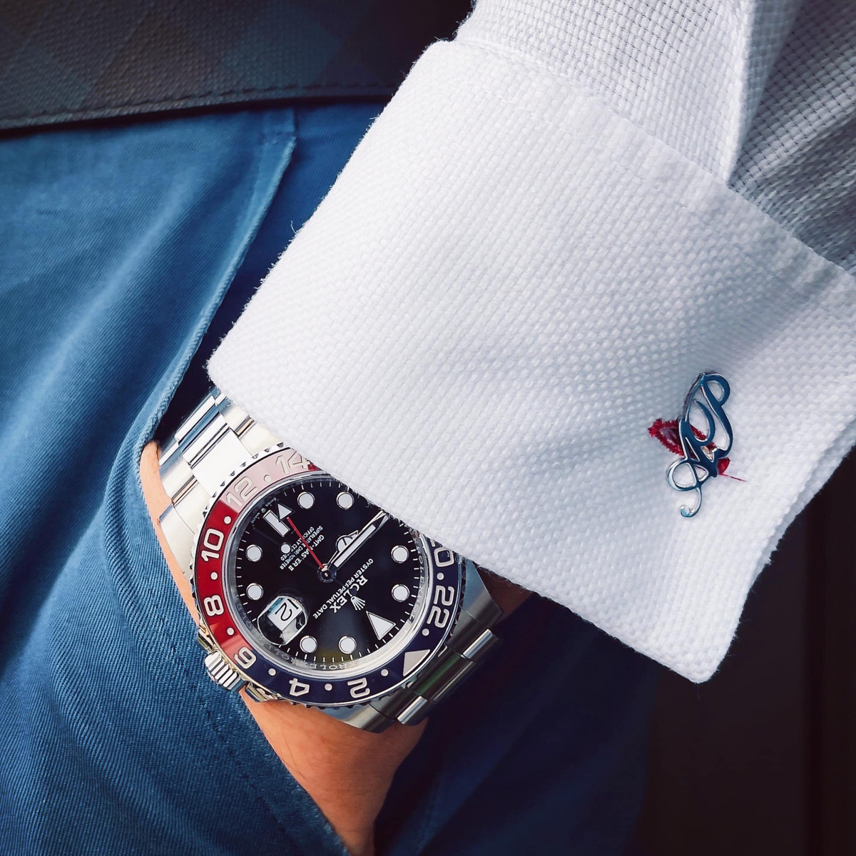 Rolex 2024 pepsi wrist