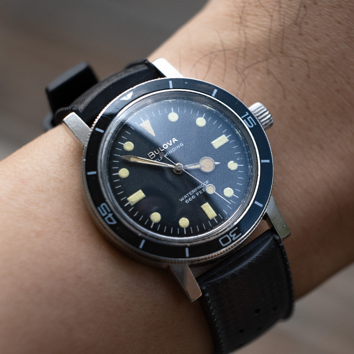 Owner review: 1967 Bulova Snorkel 666 "J" - FIFTH WRIST