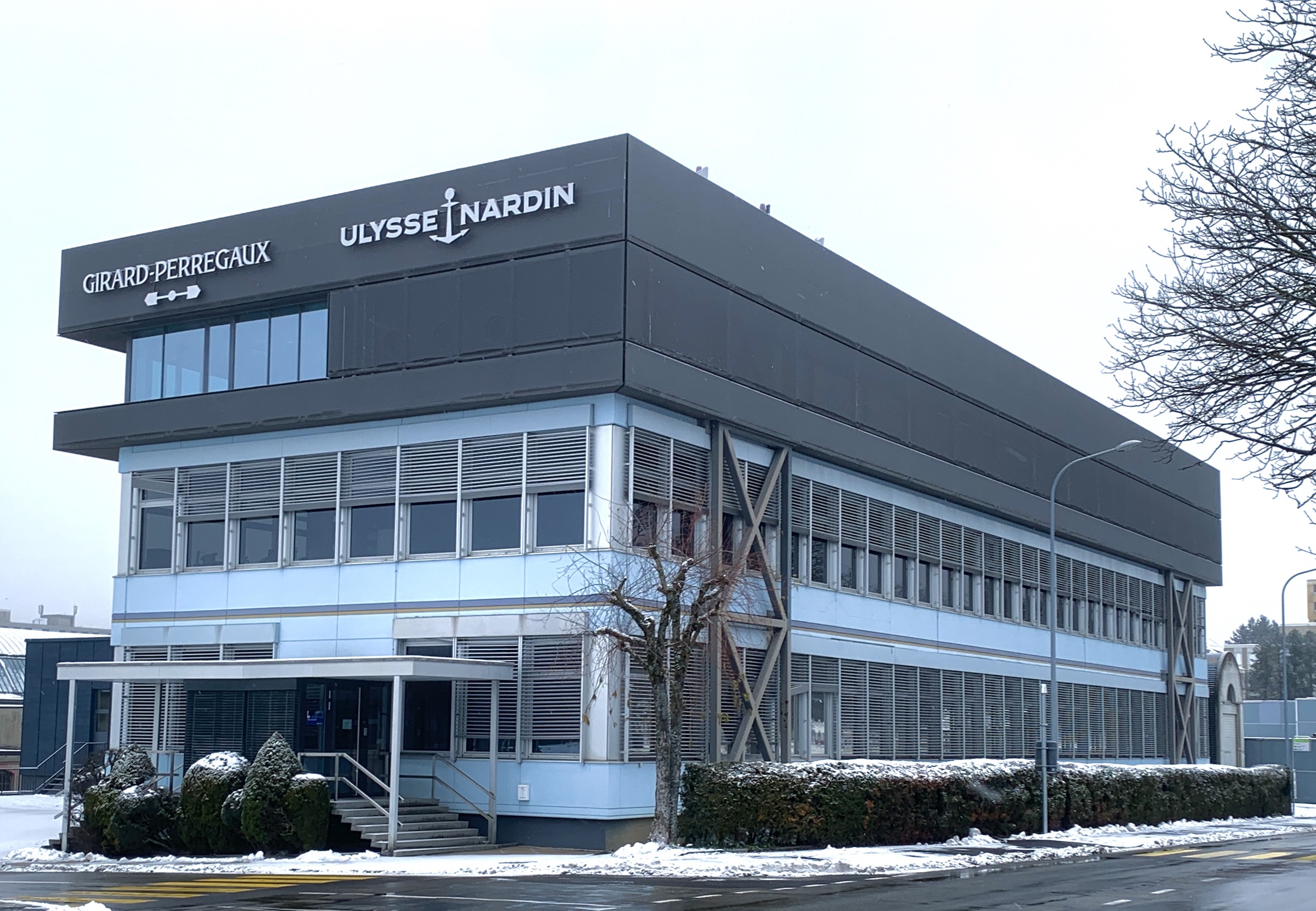 Building of the watch brand Ulysse Nardin in La Chaux-de-Fonds