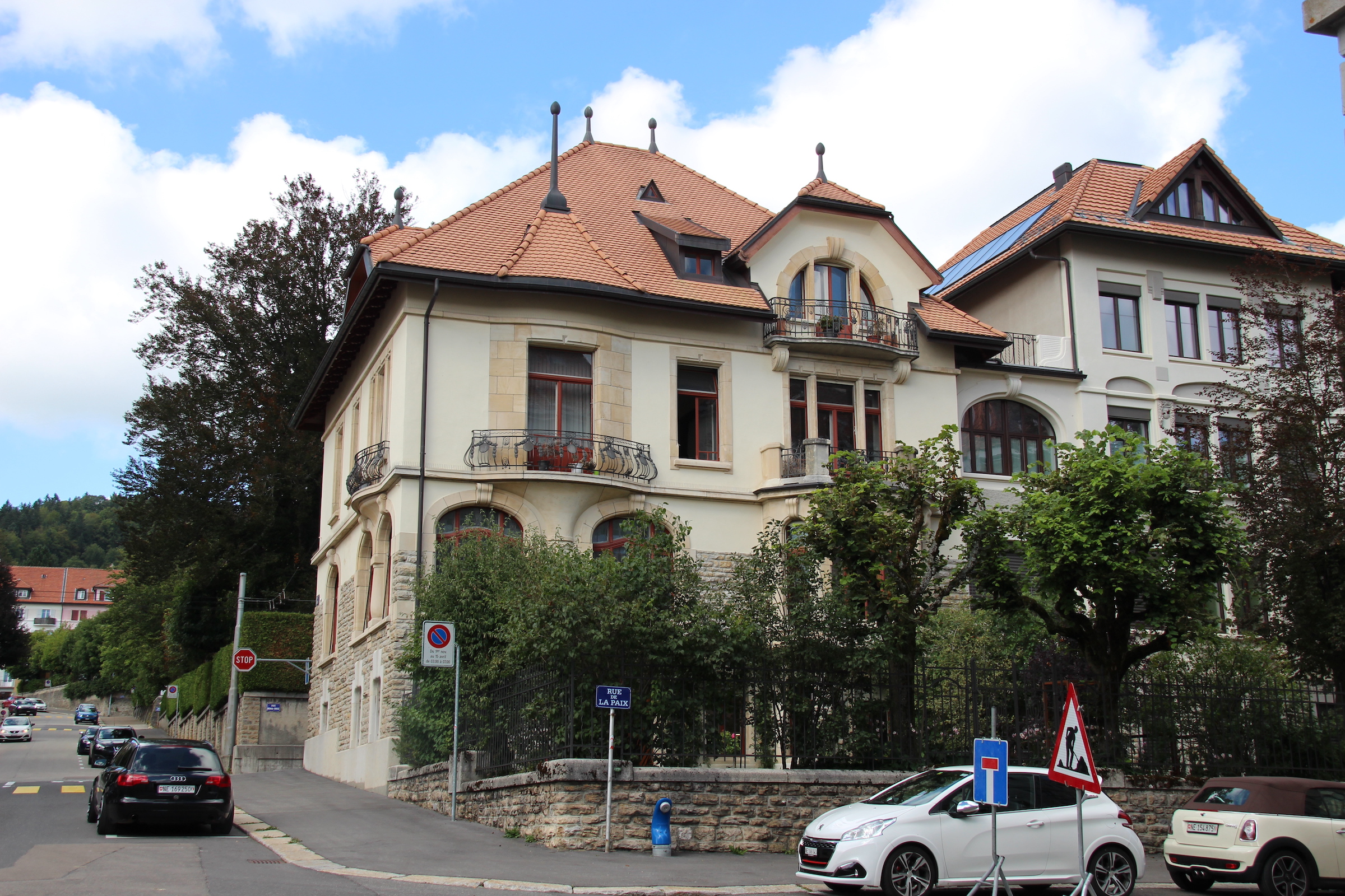 Art nouveau (Jugendstil) villa in La Chaux-de-Fondsworkshop of ochs und junior