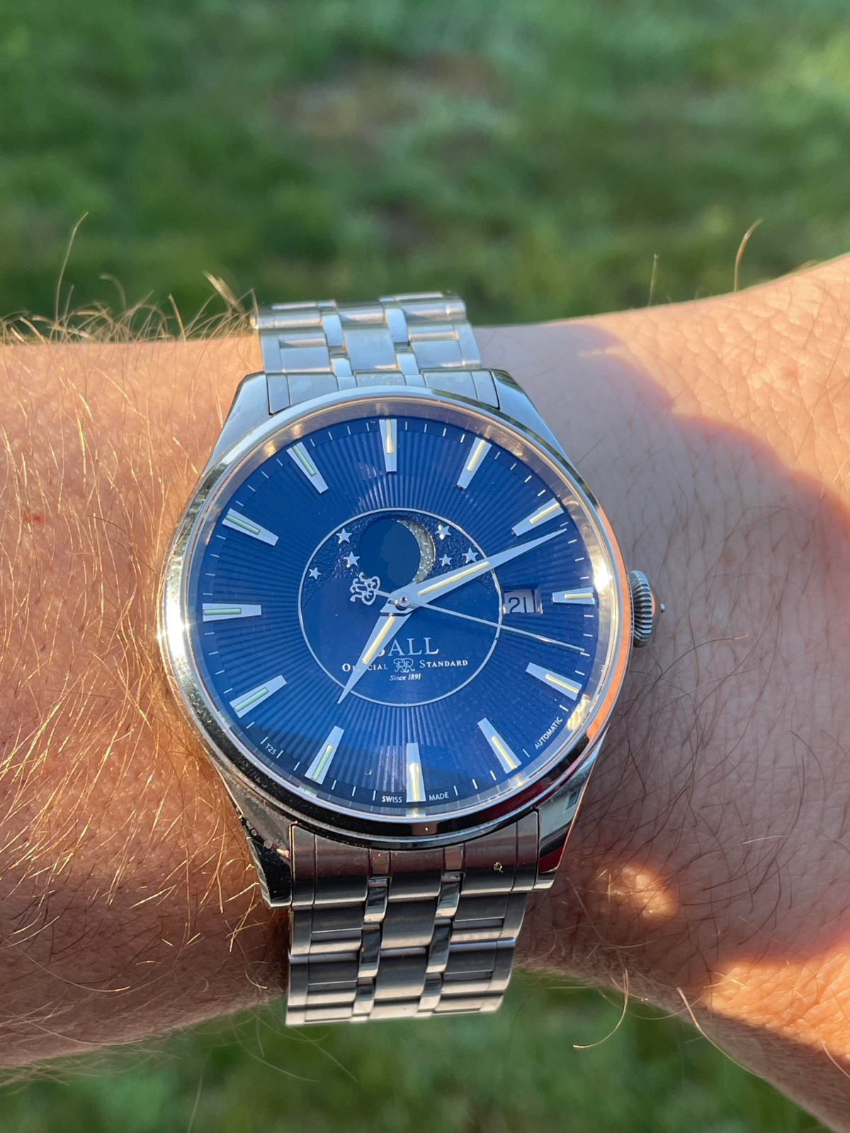 Ball Trainmaster Moon Phase Owner Review by @nubenuberson