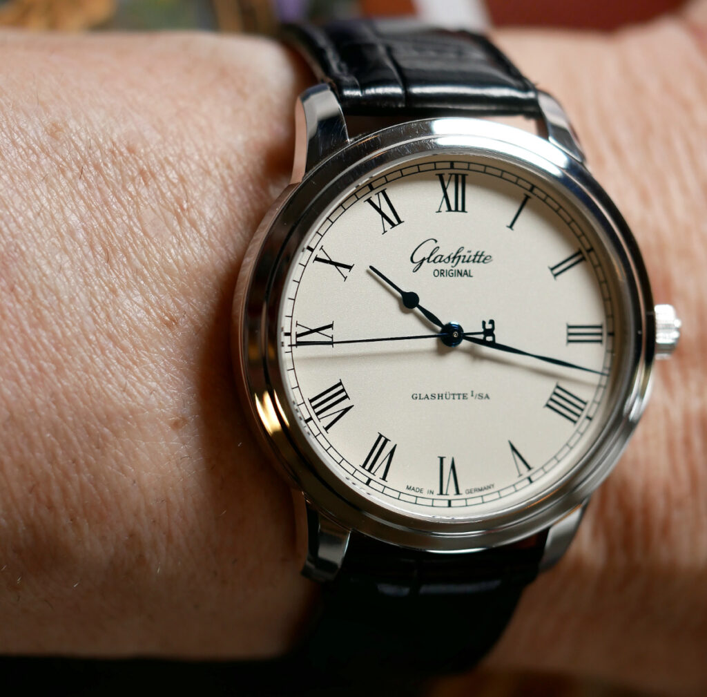 Glashutte Original Senator Automatic wristshot.