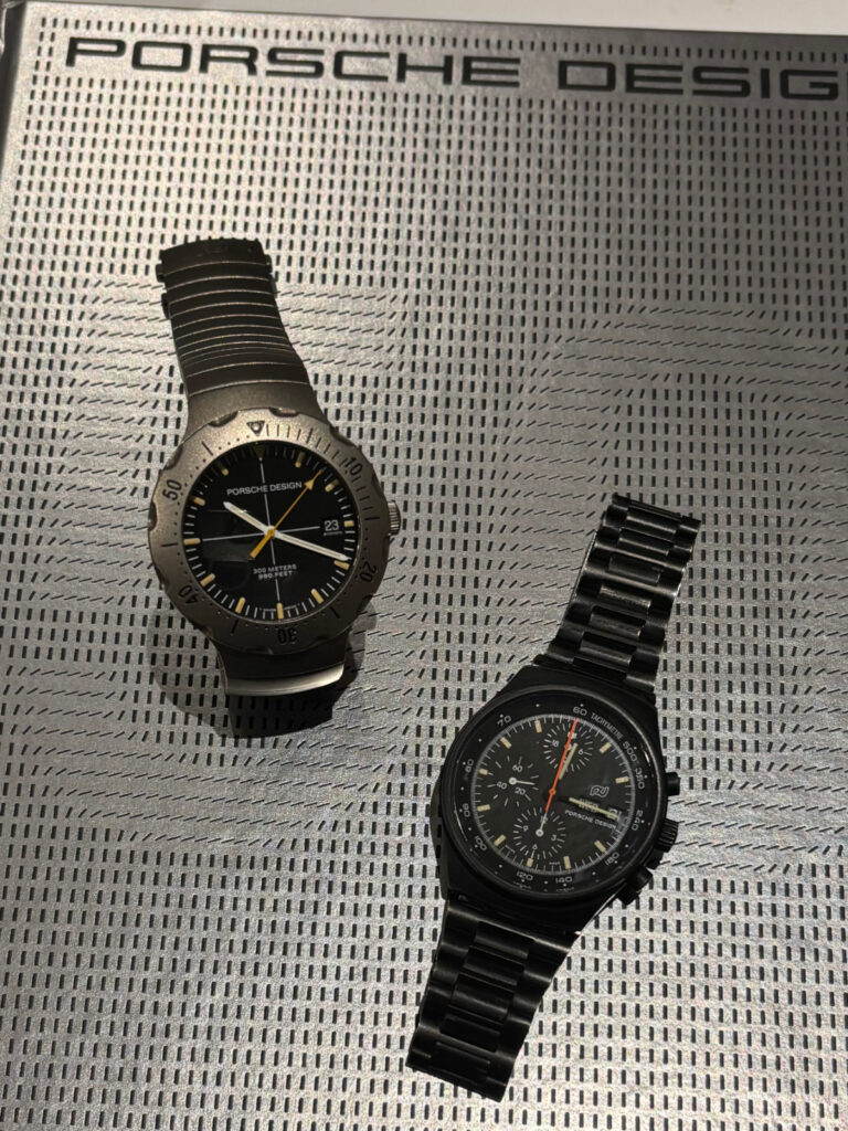 Porsche Design Titanium Diver 6501.10 and Chronograph